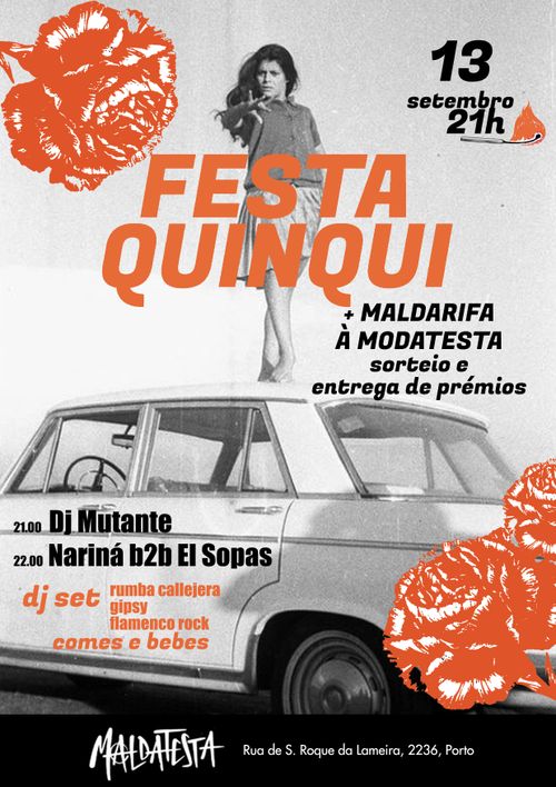 Festa quinqui + Maldarifa à modatesta