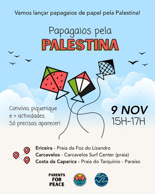 Papagaios pela Palestina