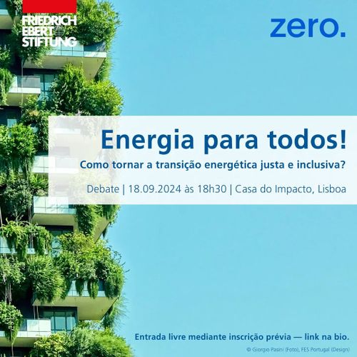 Energia para Todos. Como tornar a transição energética justa e Inclusiva